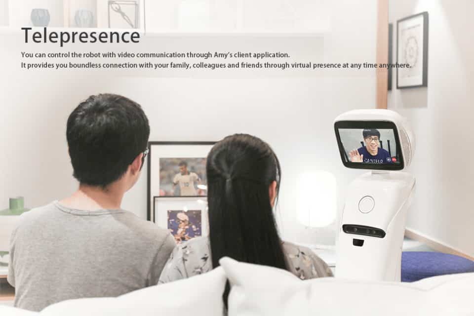 Amy Robotics A1 Twin Sister Telepresence Robot- Click to Enlarge